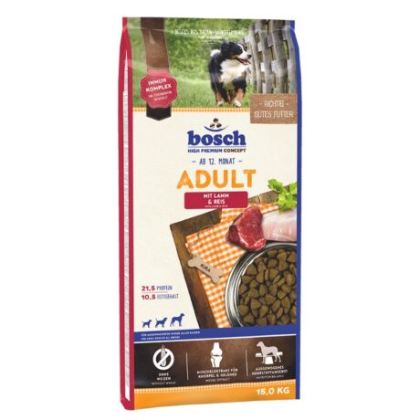 Bosch Adult Lamb & Rice Ξηρά Τροφή Σκύλου 15kg