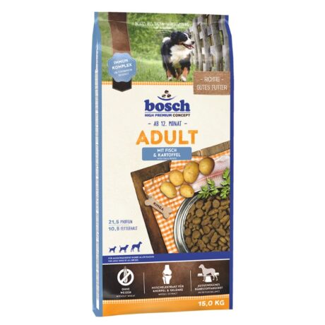 Bosch Adult Fish & Potato Ξηρά Τροφή Σκύλου 15kg