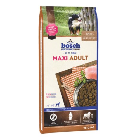 Bosch Maxi Adult Ξηρά Τροφή Σκύλου 15kg