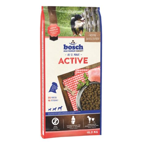 Bosch Active Ξηρά Τροφή Σκύλου 15kg