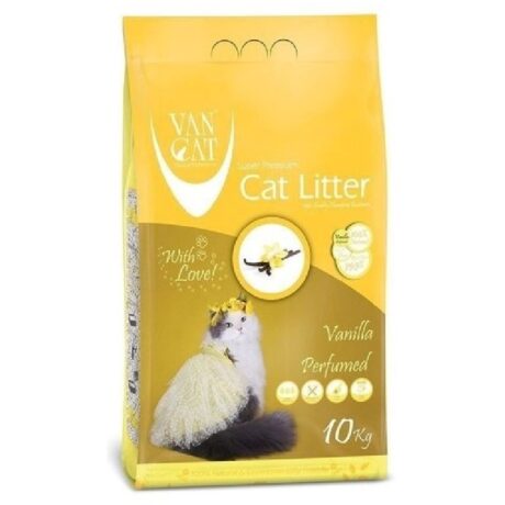 Van Cat Άμμος Υγιεινής Γάτας Βανίλια 10kg