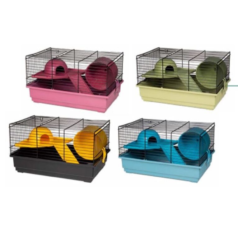 VOLTREGA ΚΛΟΥΒΙ ΧΑΜΣΤΕΡ ΔΙΑΦΟΡΑ ΧΡΩΜΑΤΑ 39 x 25.5 x 22 cm-PETHELAS