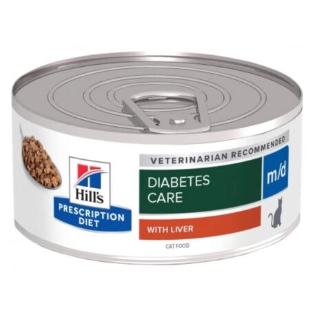 Hill's PD Feline m/d Diabetes Care Κονσέρβα με Χοιρινό Συκώτι 156gr