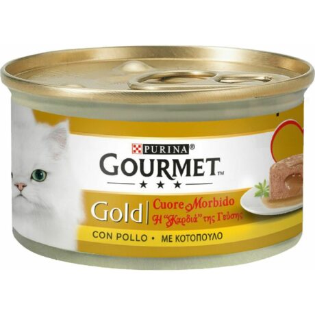 Purina Gourmet Gold Κονσέρβα Γάτας με Κοτόπουλο 85gr