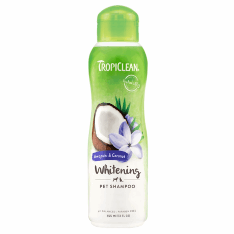 Tropiclean Whitening Shampoo Awapuhi & Καρύδα Σαμπουάν Σκύλου/Γάτας 355ml