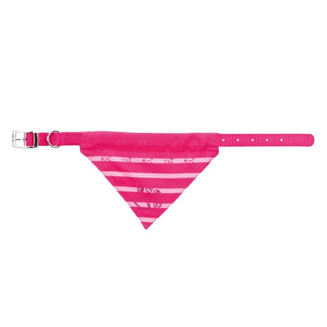 Trixie Περιλαίμιο με Μαντήλι XSmall Fuchsia 19x24cm/10mm