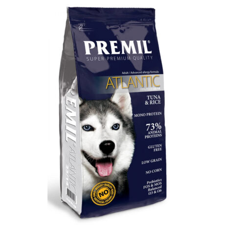 Premil Adult Atlantic Tuna Ξηρά Τροφή Σκύλου με Τόνο 15kg