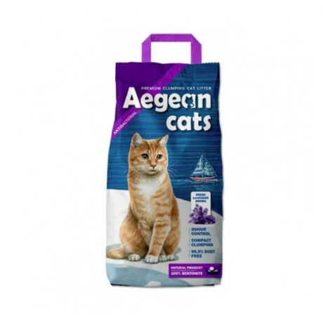 Aegean Cats Άμμος Υγιεινής Γάτας Λεβάντα 5kg