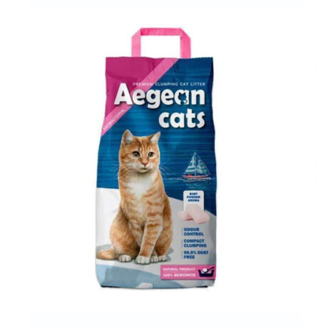 Aegean Cats Άμμος Υγιεινής Γάτας Πούδρα 20kg