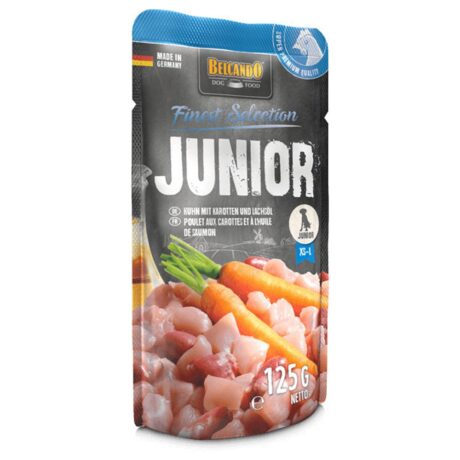 Belcando Finest Selection Υγρή Τροφή για Κουτάβι με Κοτόπουλο Χωρίς Σιτηρά σε Φακελάκι 125gr