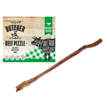 Vadigran Butcher Natural Χοιρινό Pizzle Λιχουδιά Σκύλου 60cm 160gr