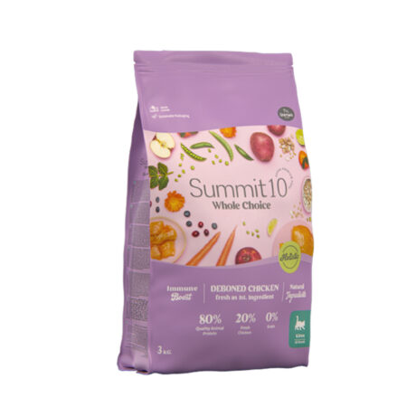 Summit10 Whole Choice Ολιστική Ξηρά Τροφή Χωρίς Σιτηρά με Φρέσκο Κοτόπουλο για Γατάκια 3kg