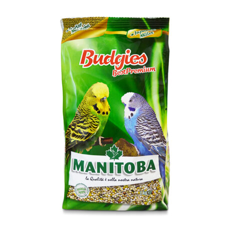 Manitoba Miscuglio Budgies Cocorite Best Premium 1kg