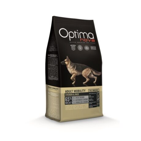 Optima Nova Adult Mobility Chicken & Rice Ξηρά Τροφή Σκύλου με Κοτόπουλο & Ρύζι 2kg