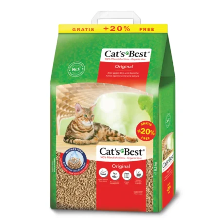 Cat's Best Original Άμμος Γάτας 5.2kg (10lt+2lt Δώρο)