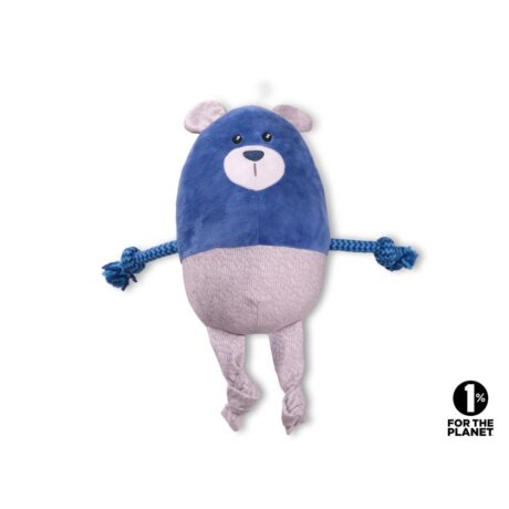 Vadigran Dog Toy Plush Puffy Blue Bear Λούτρινο Παιχνίδι 38cm