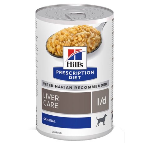 Hill's Prescription Diet Liver Care L/D Υγρή Τροφή για Στειρωμένους Σκύλους Διαίτης με Κοτόπουλο σε Κονσέρβα 370gr