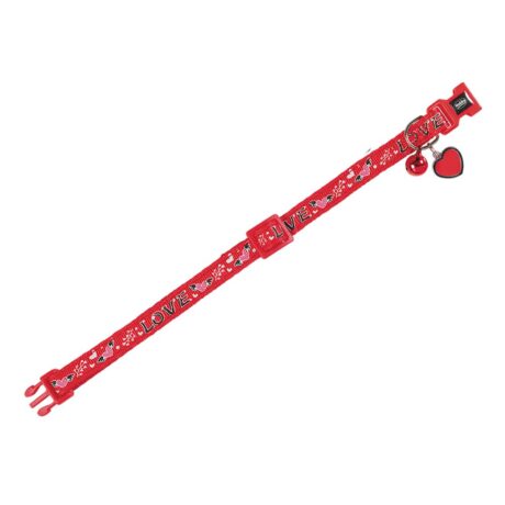 Vadigran Cat Collar Charm Red Κολάρο Γάτας 20-30cm/10mm