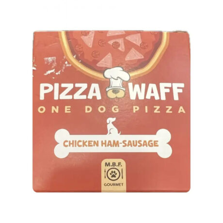 MBF Pizza Waff Πίτσα για Σκύλους με Ζαμπόν Κοτόπουλου & Λουκάνικο 300gr