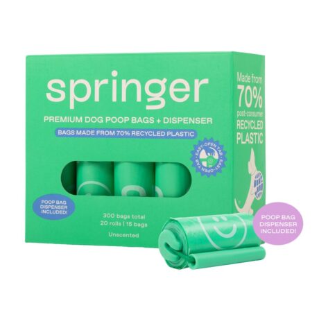 Vadigran Διανομέας Σακουλιών Πράσινος & Σακούλες 20x15τμχ