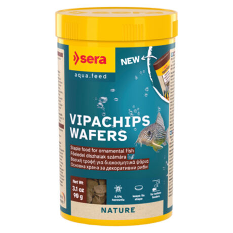 Sera Vipachips Τροφή για Ψάρια Βυθού σε Ταμπλέτες με Σπιρουλίνα 90gr