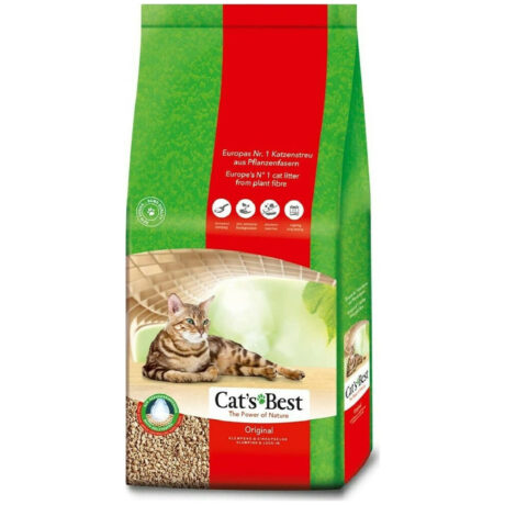 Cat's Best Original Άμμος Πέλλετ Γάτας 17.2kg 40lt