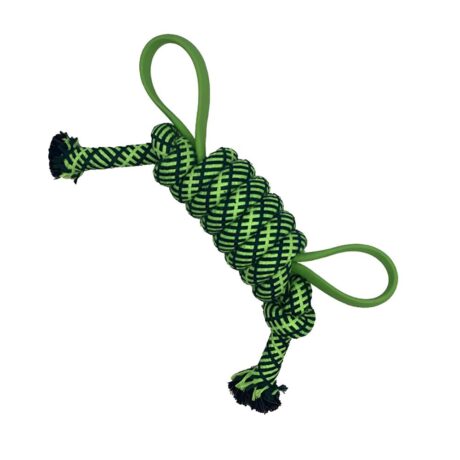 Pet Interest Παιχνίδι Κόμπος με Λαβές TPR & Γεύση Μέντα 20cm