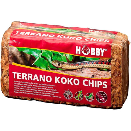 Hobby Terrano Koko Chips Υπόστρωμα Ερπετών 650gr