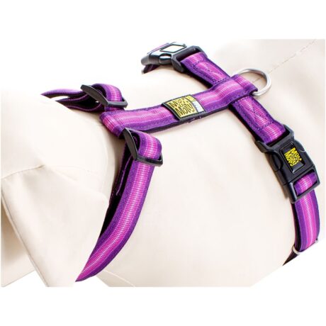 Vadigran Σαμαράκι Nylon Booster Μωβ Large 46-77cm/71-98cm