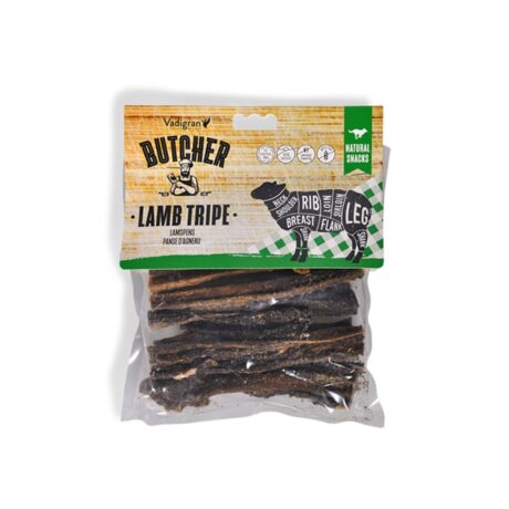 Vadigran Butcher Natural Πατσάς Αρνιού Λιχουδιά Σκύλου 120gr