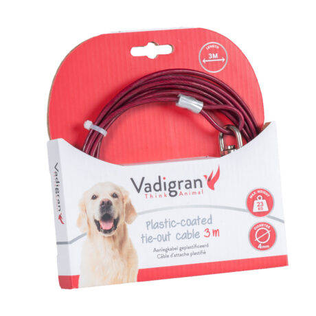 Vadigran Συρματόσκινα με Επένδυση Κόκκινο 3m