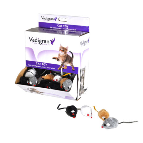 Vadigran Παιχνίδι Γάτας Κοντότριχο Ποντίκι 5cm