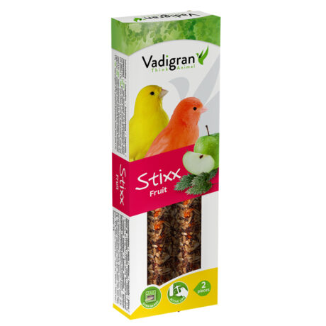Vadigran Stixx Canaries Fruit Στικς για Καναρίνια με Φρούτα 2τμχ 100gr