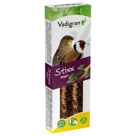 Vadigran Stixx Eurofinch & Canarie Niger Στικς για Σπίνια & Καναρίνια με Νίγερ 2τμχ 100gr