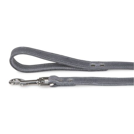 Vadigran Λουρί Δερμάτινο Γκρι Small 100cm/14mm