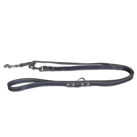 Vadigran Λουρί Δερμάτινο Αυξομοιούμενο Γκρι Medium/Large 200cm/18mm