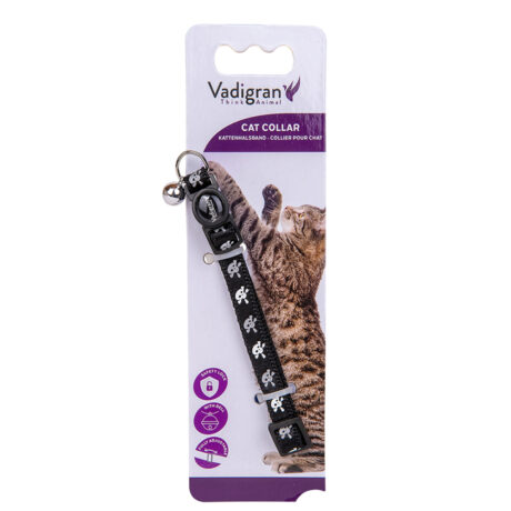 Vadigran Reflect Κολάρο Γάτας Μαύρο 20-30cm/10mm