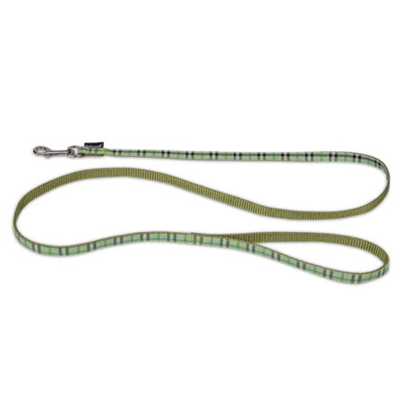 Vadigran Λουρί Nylon Tartan Πράσινο Small 120cm/10mm