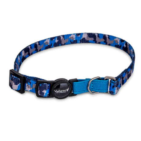 Vadigran Κολάρο Γάτας Καμουφλάζ Μπλε 20-30cm/10mm