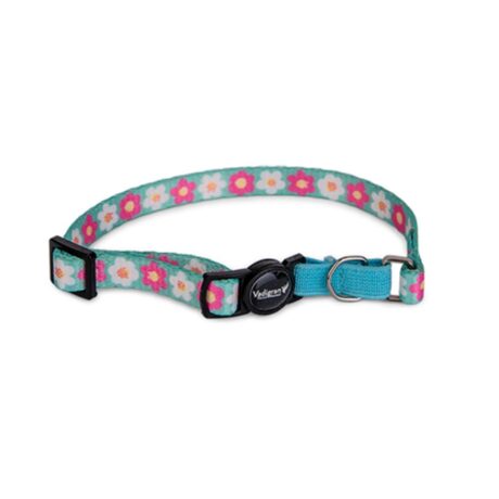 Vadigran Cat Collar White-Pink Flowers Κολάρο Γάτας 20-30cm/10mm