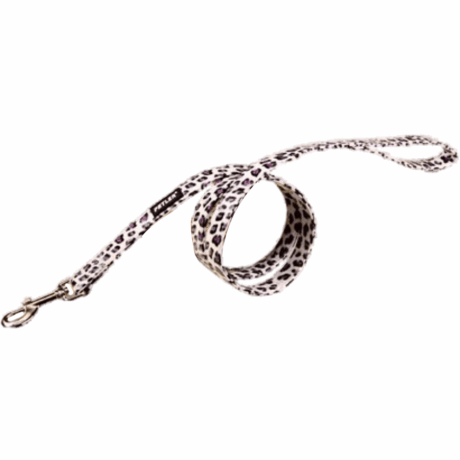 Petler Οδηγός Σκύλου Λευκό/Μωβ Tiger Small 1.3X122Cm Έως 9Kg