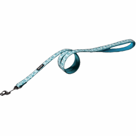 Petler Οδηγός Σκύλου Glitter Blue Hearts Small 1.3X122Cm Έως 9Kg