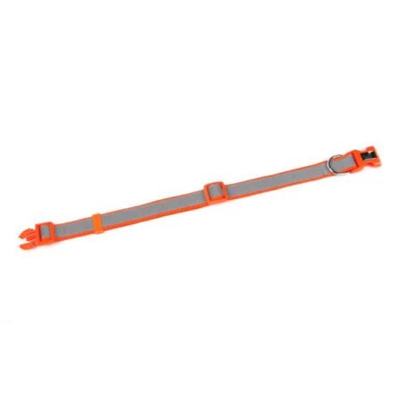 Petler Περιλαίμιο Σκύλου Πορτοκαλί/Λευκό Large 2.5/40-70Cm