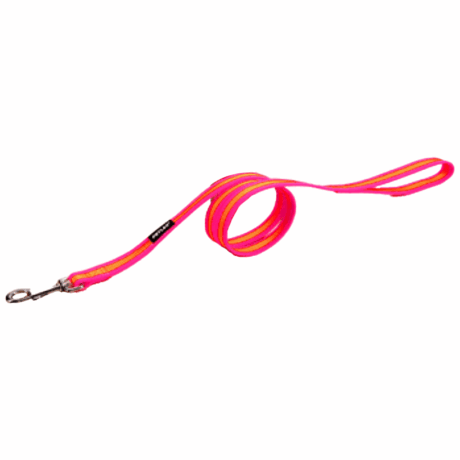 Petler Οδηγός Σκύλου Ροζ/Κίτρινο Medium 1.6X122Cm Έως 23Kg