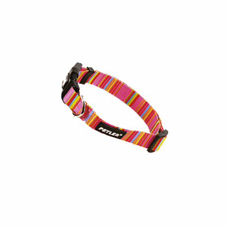 Petler Περιλαίμιο Σκύλου Ροζ Πολύχρωμο Large 2.5/40-70Cm