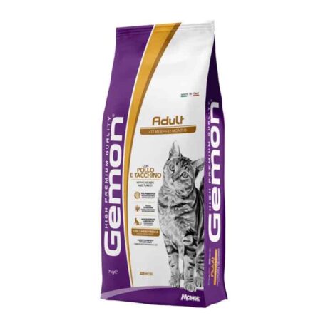 Gemon Complete Ξηρά Τροφή με Κοτόπουλο & Γαλοπούλα 7kg