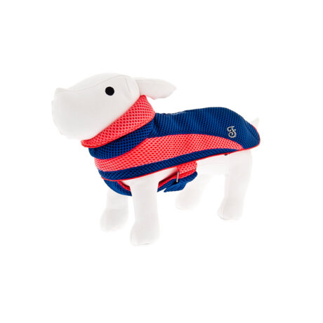 Ferribiella Παλτό Σκύλου Μπλε/Ροζ 27cm