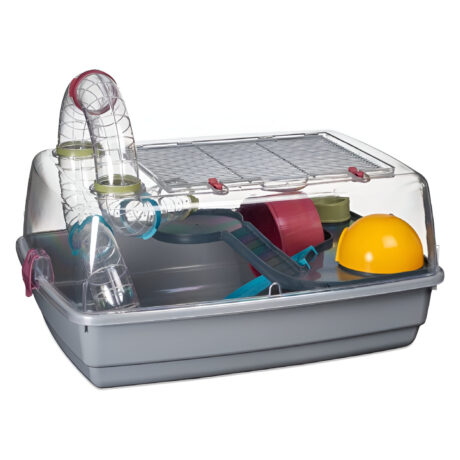 Voltrega Κλουβί Μικρών Τρωκτικών με Τούνελ 57x37x27cm