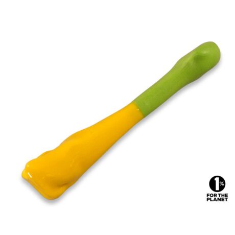Vadigran Παιχνίδι Καουτσούκ TPR Κόκκαλο Πράσινο/Κίτρινο 32cm 240gr