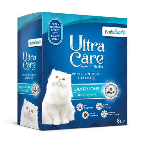 Bentysandy Ultra Care Άμμος Υγιεινής Γάτας Χωρίς Άρωμα 8lt